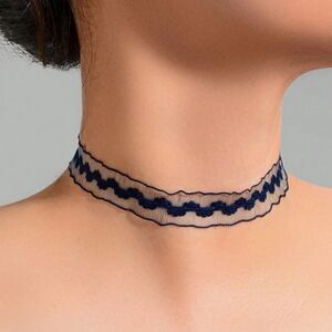 mesh choker A423